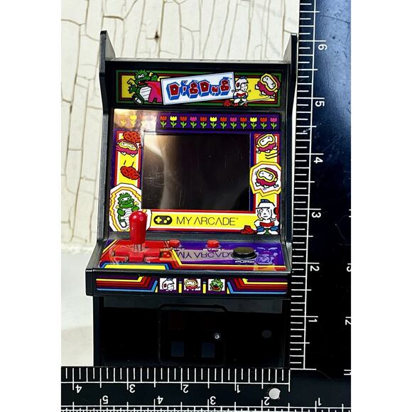 Dig Dug My Arcade Micro Player Retro Video Game 6" DGUNL-3221 WXY-04 Tested A+ - Picture 6 of 8